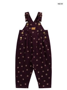 Girl’s Jamie Kay Blair Overall - Cherry Fig